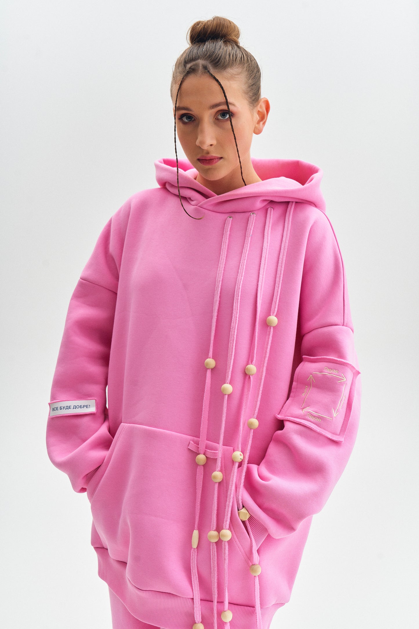 ANTI-STRESS HOODIE "PINK DREAM"