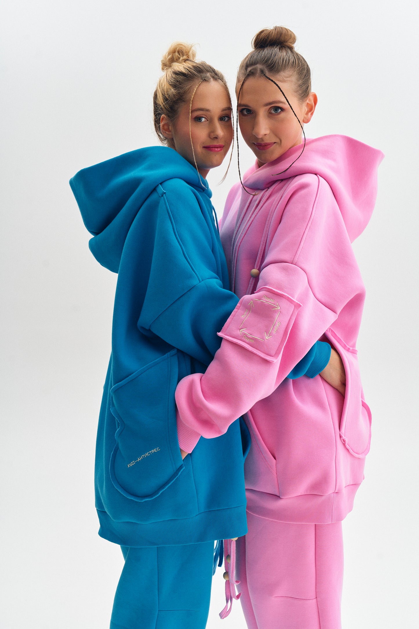 ANTI-STRESS HOODIE "PINK DREAM"