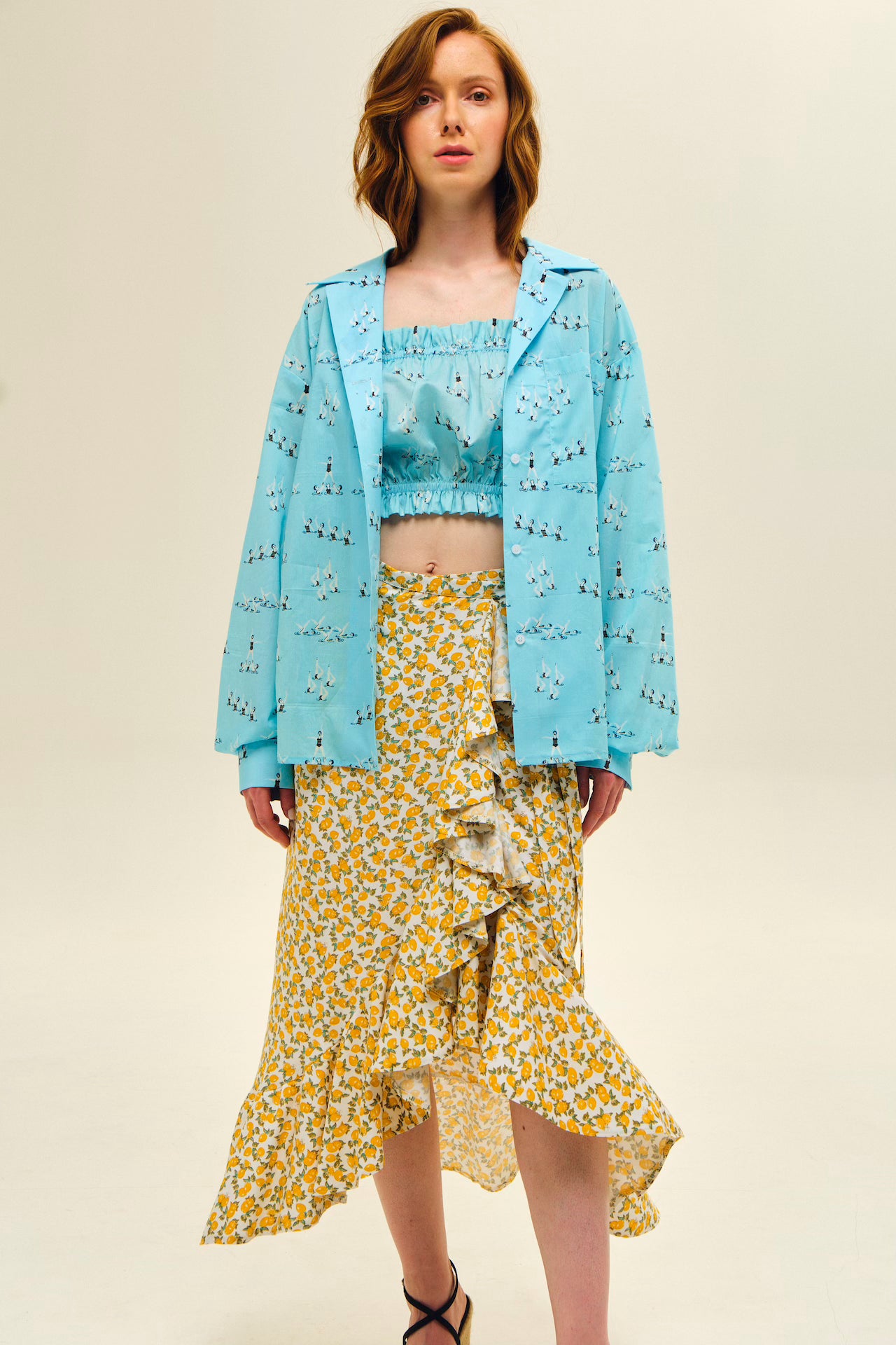 СОРОЧКА БАТИСТОВА "АКВАРИТМ"