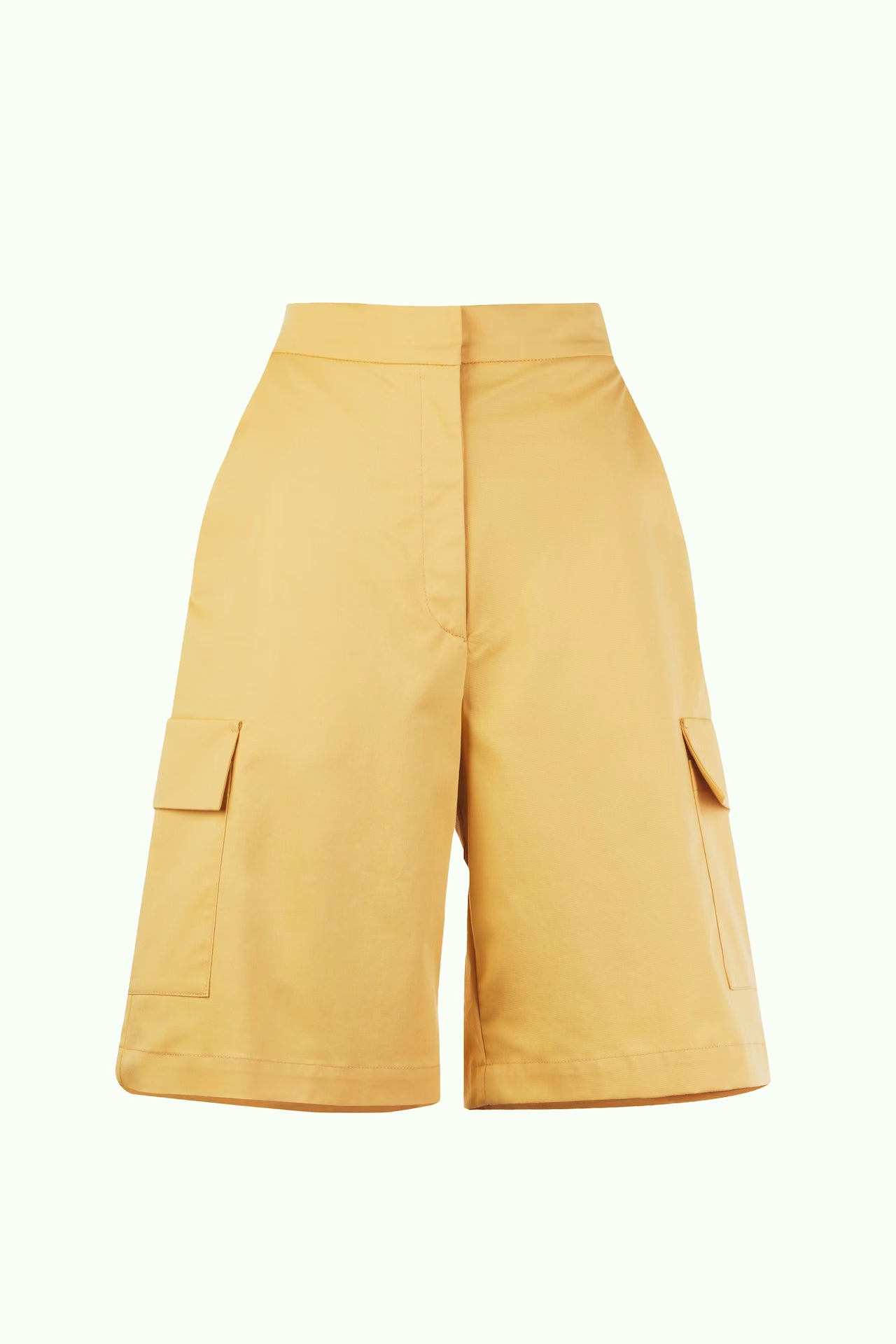 YELLOW BERMUDA SHORTS