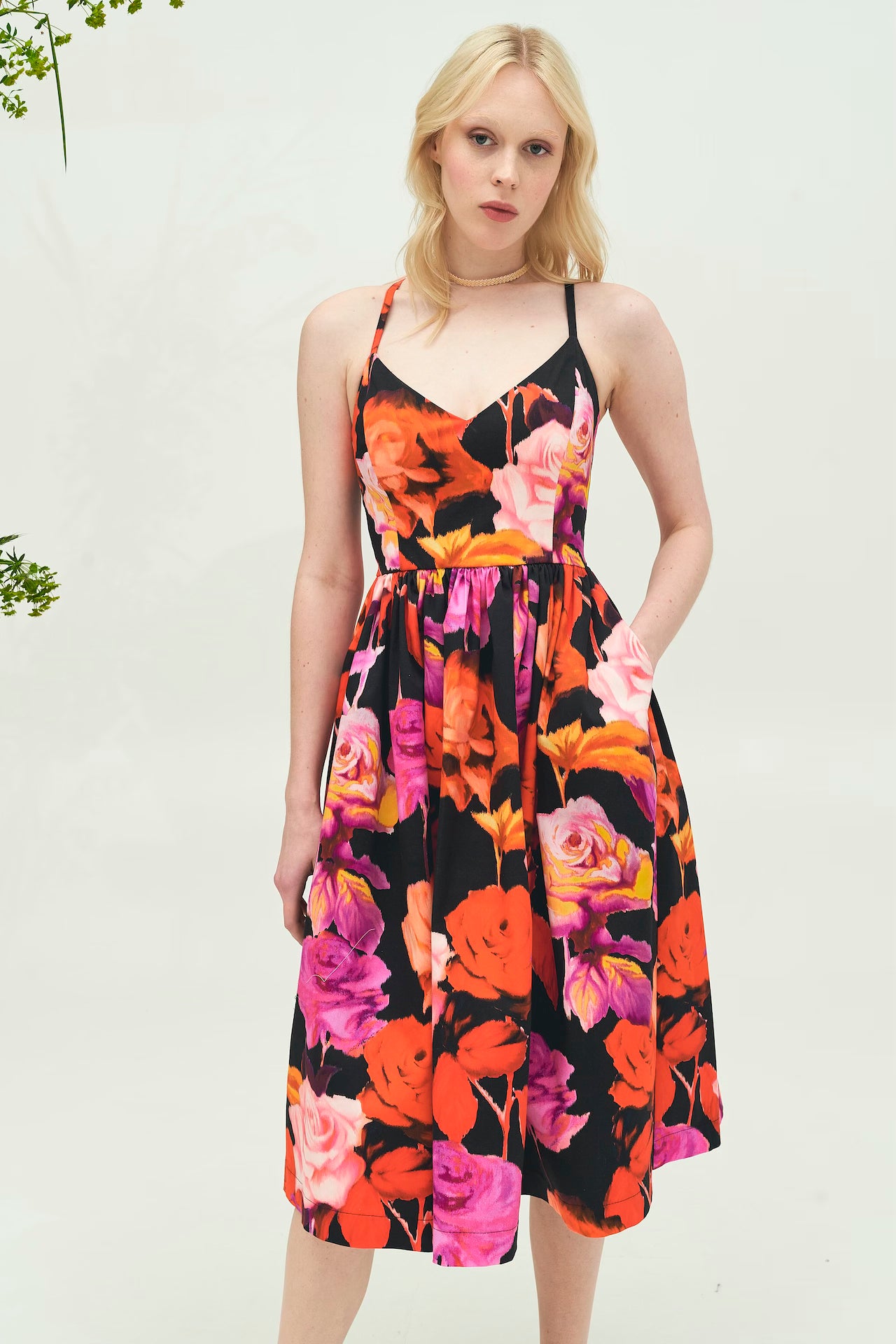 NEW LOOK FLORAL PRINT DRESS