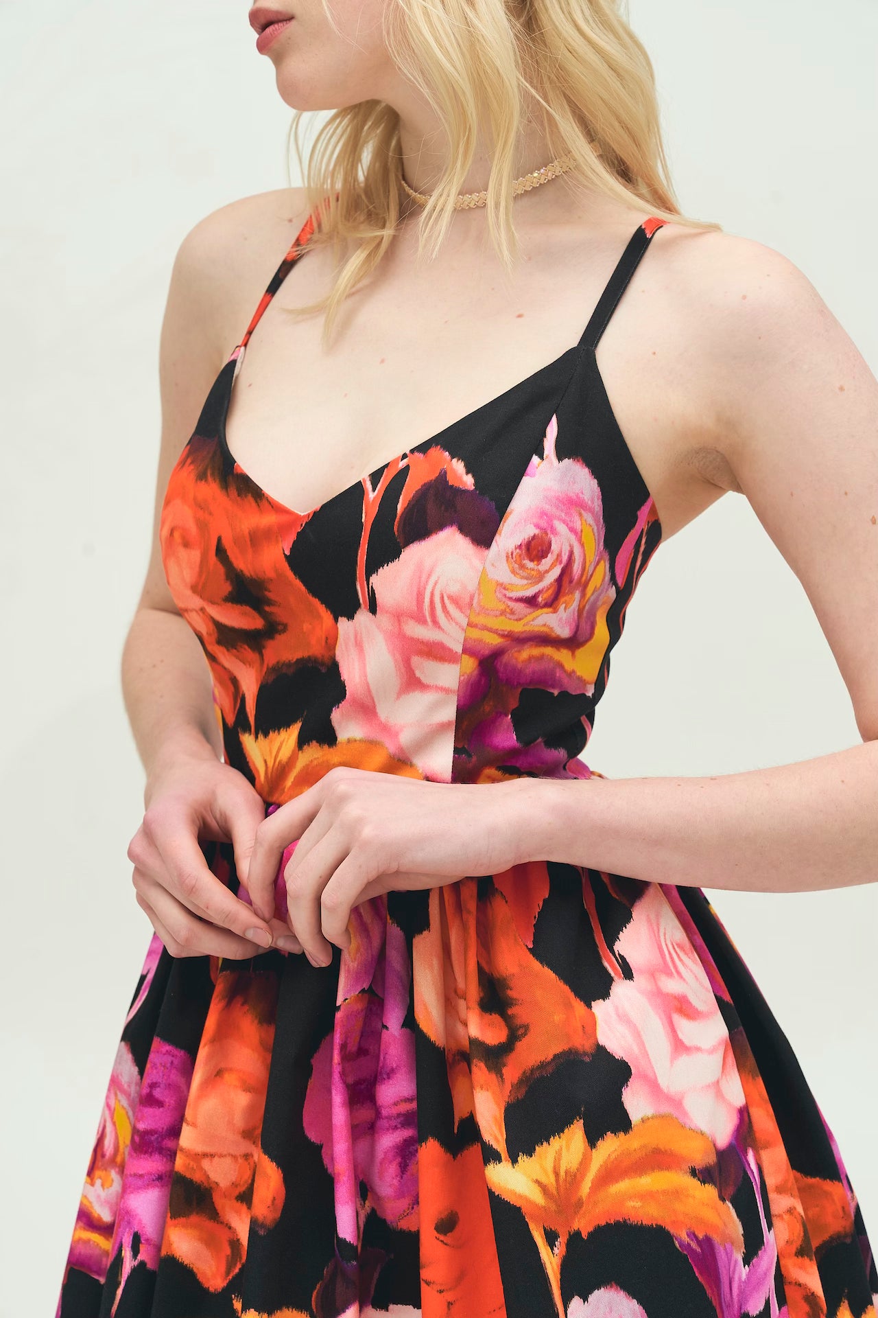 NEW LOOK FLORAL PRINT DRESS