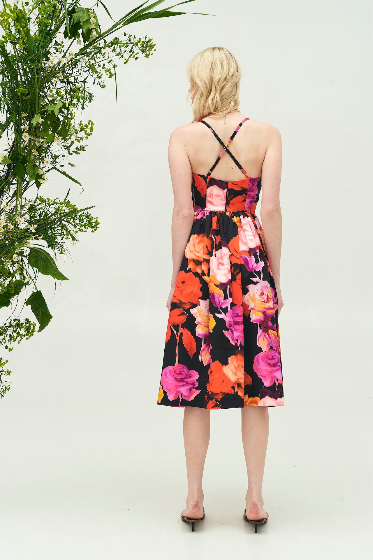 NEW LOOK FLORAL PRINT DRESS