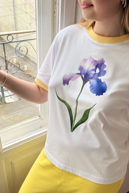 ФУТБОЛКА БІЛА З ПІВНИКОМ