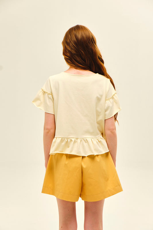 ФУТБОЛКА З ВОЛАНАМИ "ТРИ ХВИЛІ НІЖНОСТІ"