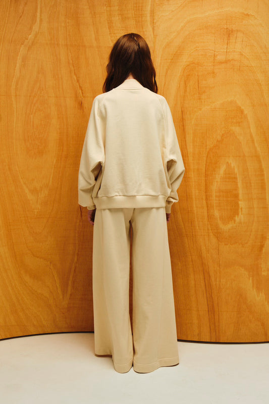 БОМБЕР І БРЮКИ З НЕФАРБОВАНОЇ БАВОВНИ