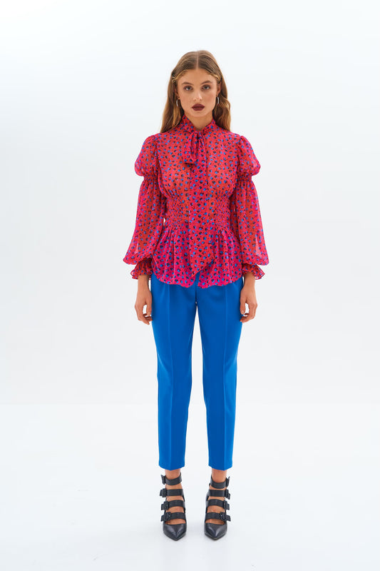 CORNFLOWER BLOUSE