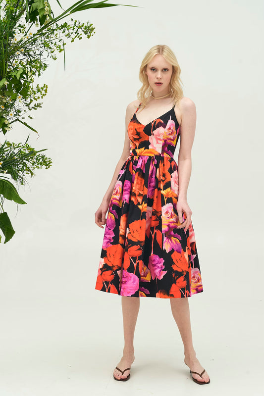 NEW LOOK FLORAL PRINT DRESS