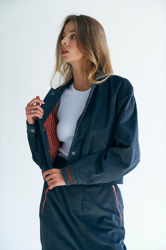 БОМБЕР ВЕЛЬВЕТОВИЙ СІРИЙ